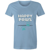 Happy Paws - AS Colour - Women's Maple Tee