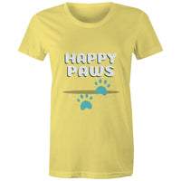 Happy Paws - AS Colour - Women's Maple Tee