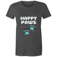 Happy Paws - AS Colour - Women's Maple Tee