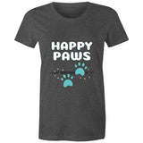 Happy Paws - AS Colour - Women's Maple Tee