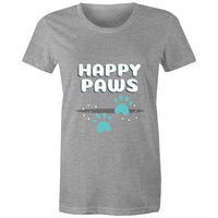 Happy Paws - AS Colour - Women's Maple Tee